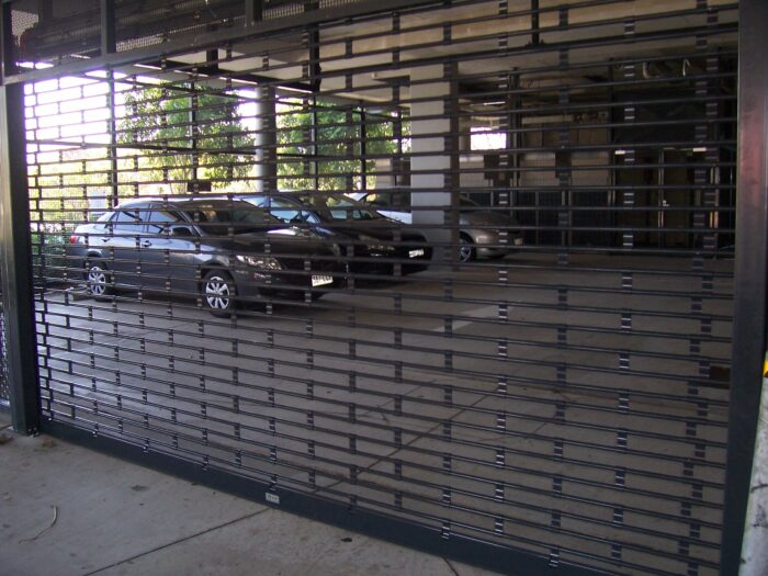 aluminium security roller grille