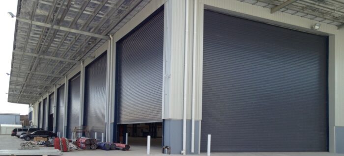 industrial steel roller shutter doors